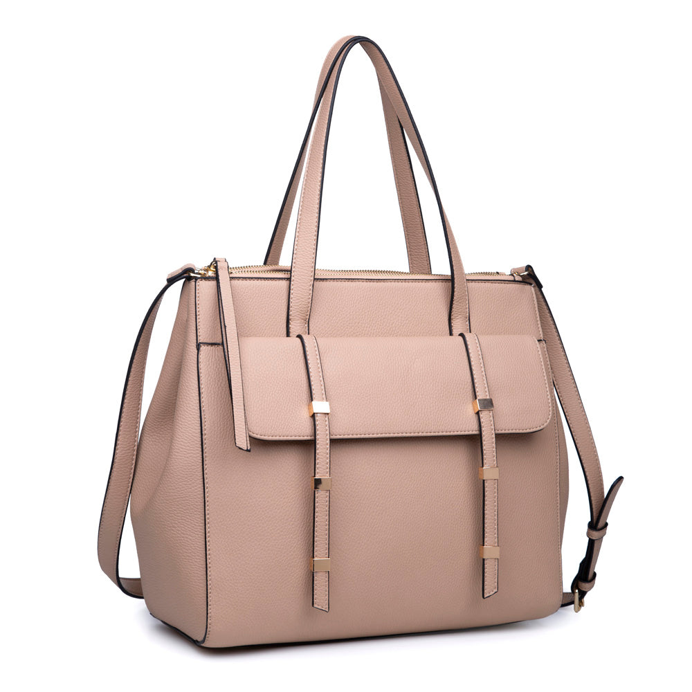 Product Image of Urban Expressions Ambrose Satchel NA-840611161642 View 2 | Almond