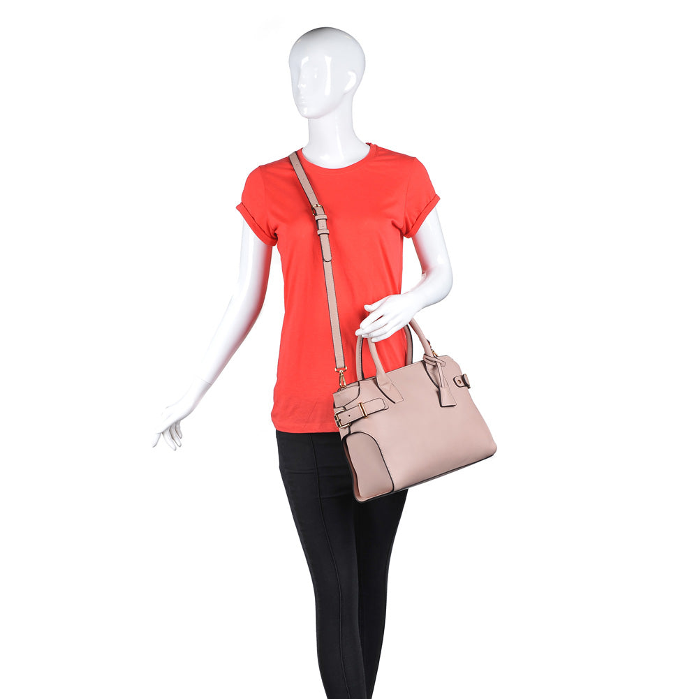 Product Image of Urban Expressions Layne Satchel NA-840611150226 View 5 | Blush