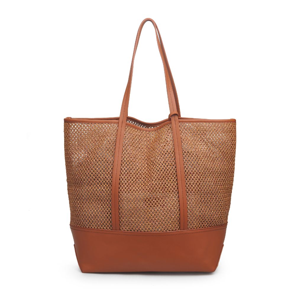 Product Image of Urban Expressions Tangier Tote 840611172853 View 1 | Tan