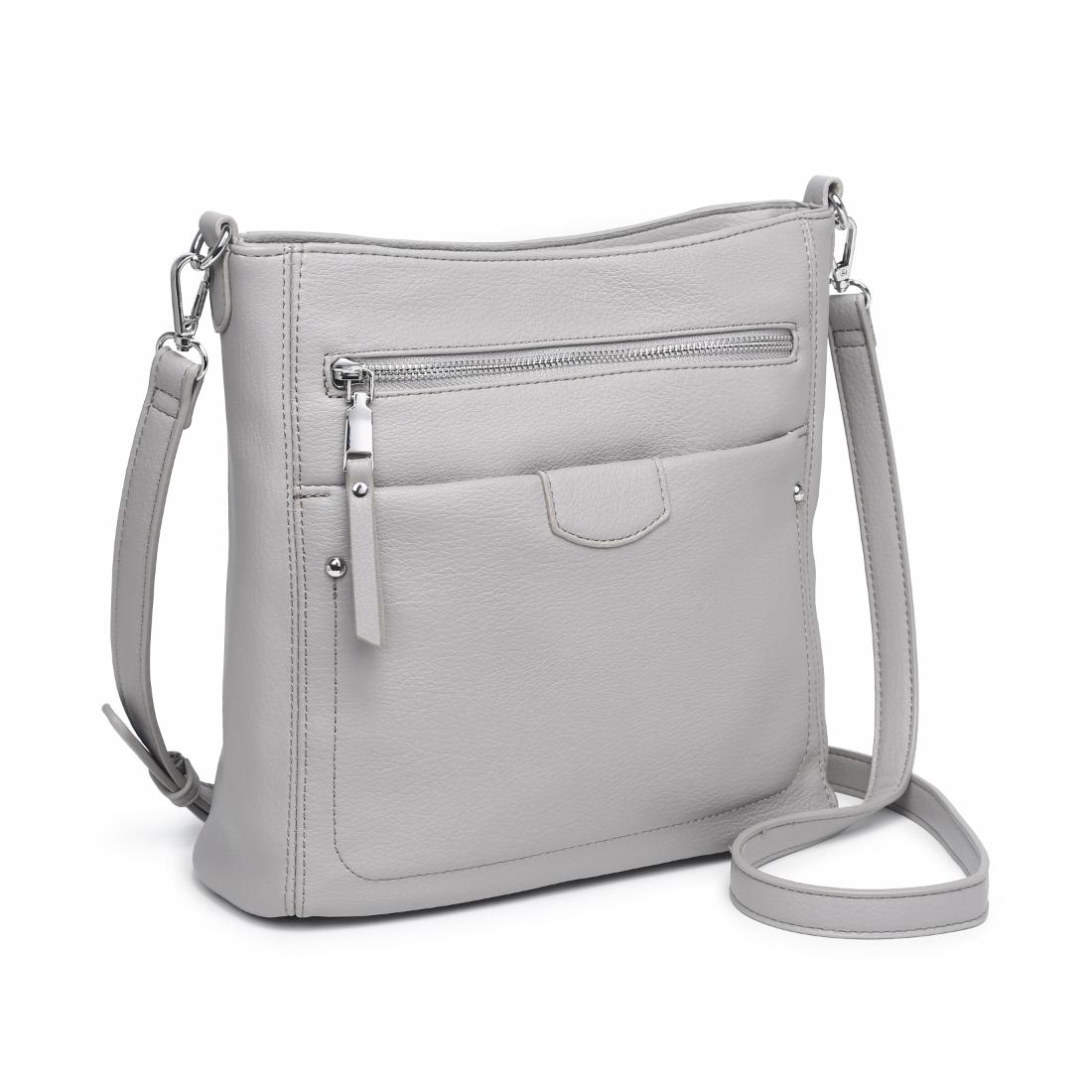 Product Image of Urban Expressions Brinley Crossbody 840504200366 View 2 | Grey