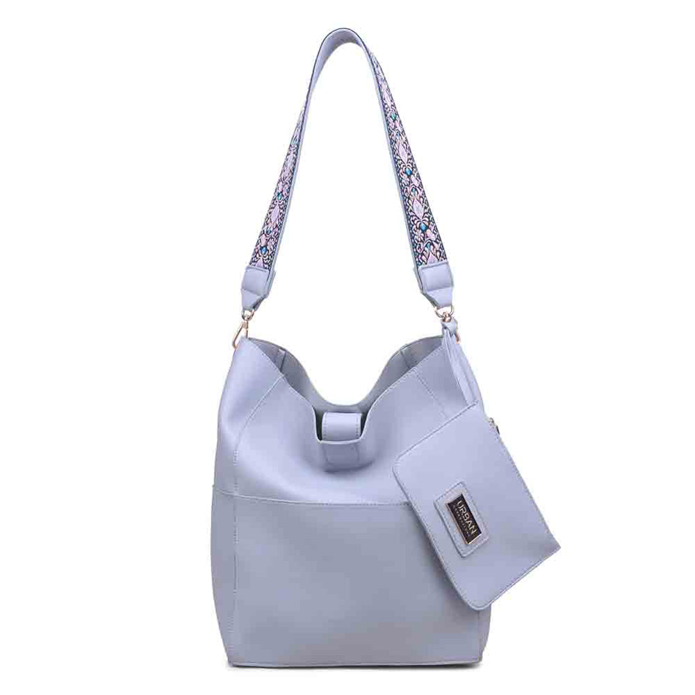 Product Image of Urban Expressions Colombia Hobo NA-840611127297 View 1 | Grey