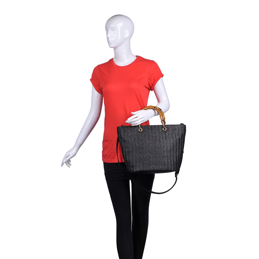 Product Image of Urban Expressions Cozumel Satchel NA-840611159311 View 5 | Black