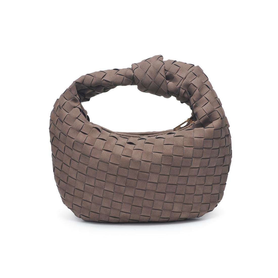 Product Image of Urban Expressions Tracy - Suede Clutch 840611137333 View 3 | Brown