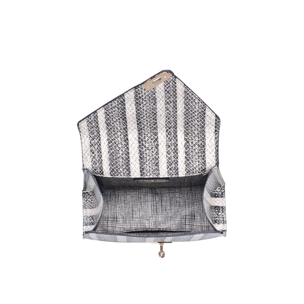 Product Image of Urban Expressions Blake Crossbody 840611174697 View 8 | Black White