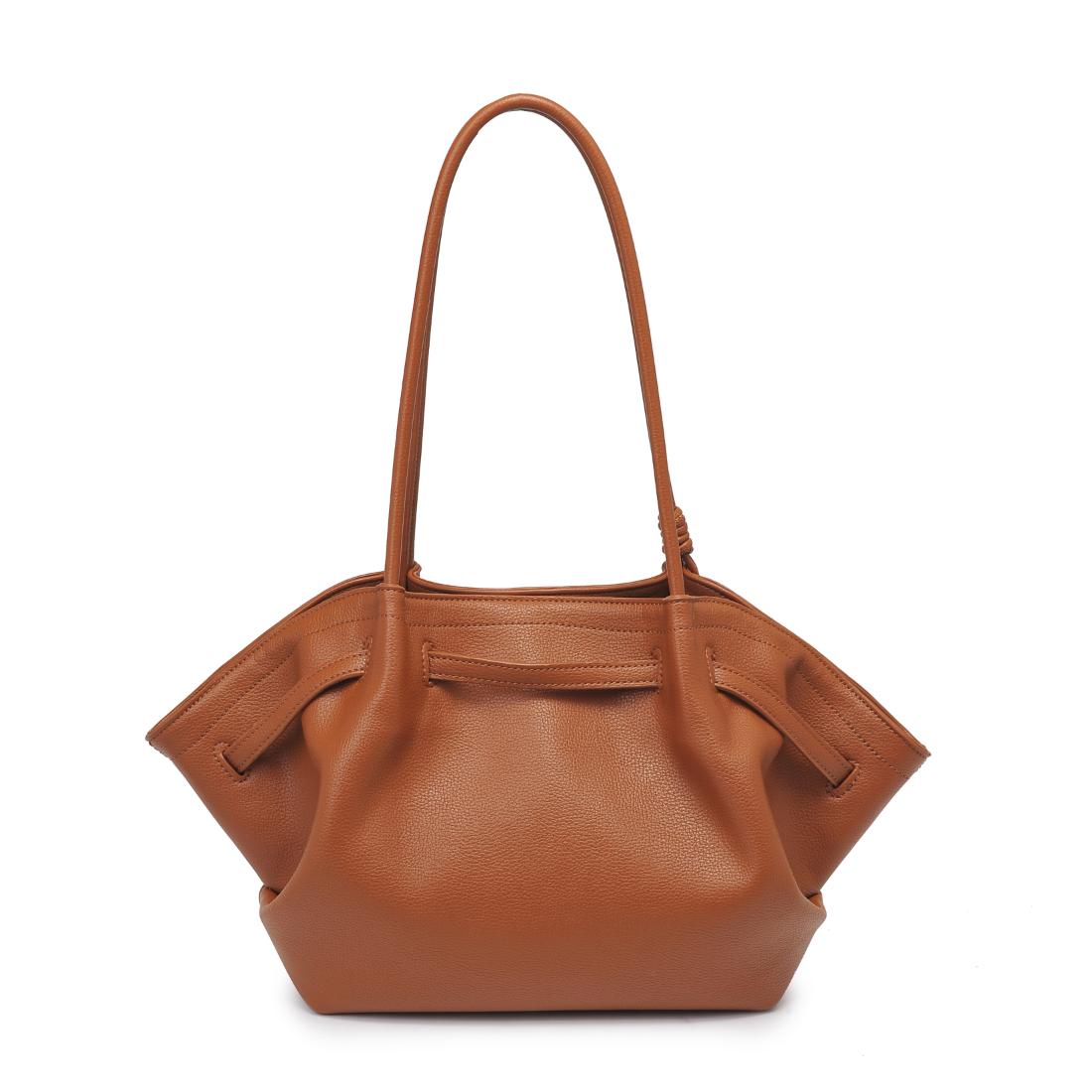 Product Image of Urban Expressions Monroe Satchel 840504200854 View 7 | Tan