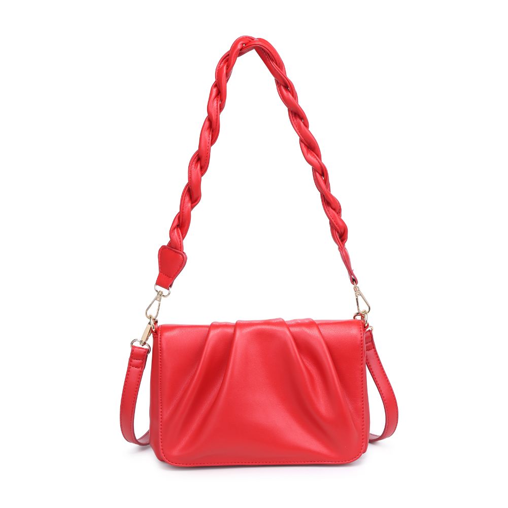 Woman wearing Red Urban Expressions Aimee Crossbody 840611124586 View 5 | Red