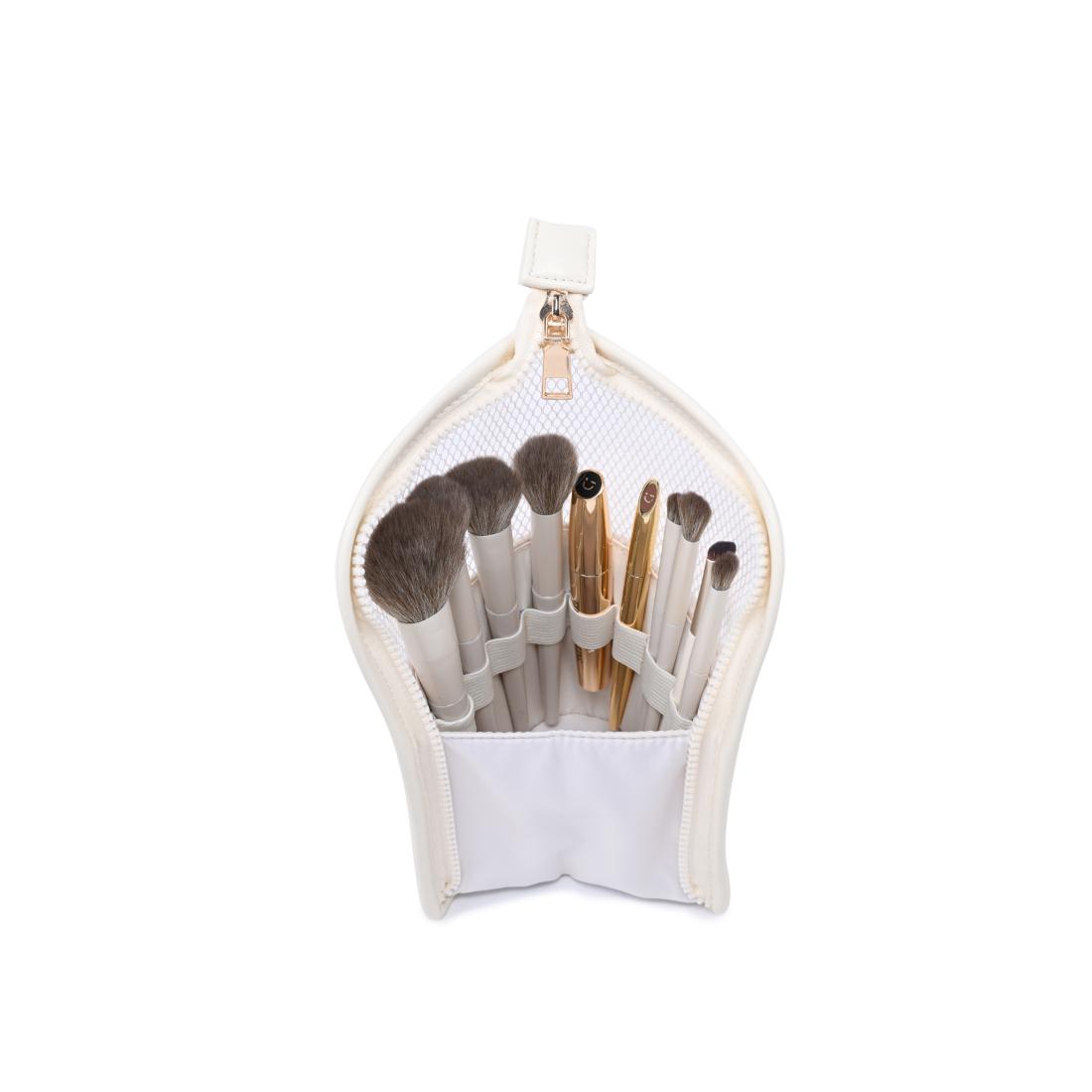 Urban Essentials Bloom Bar Brush Holder 840504209963 View 4 | Cream
