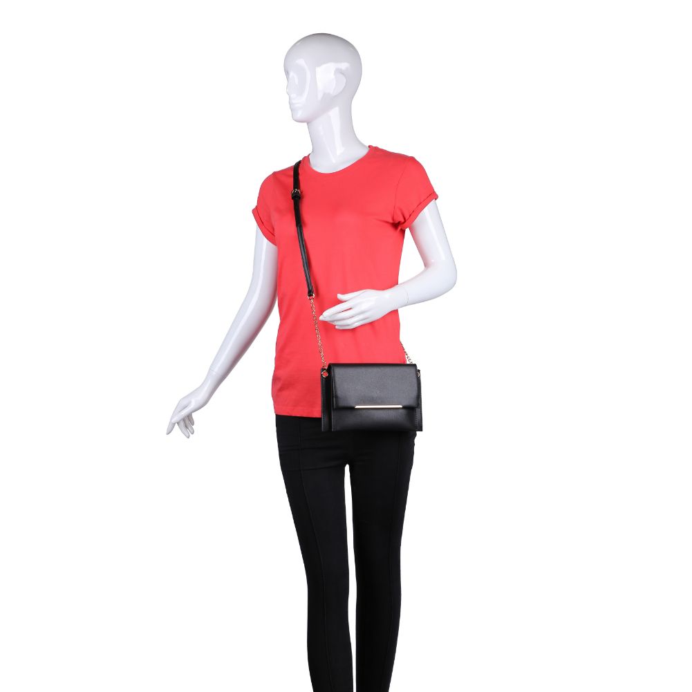 Product Image of Urban Expressions Asher Crossbody 840611165435 View 5 | Black