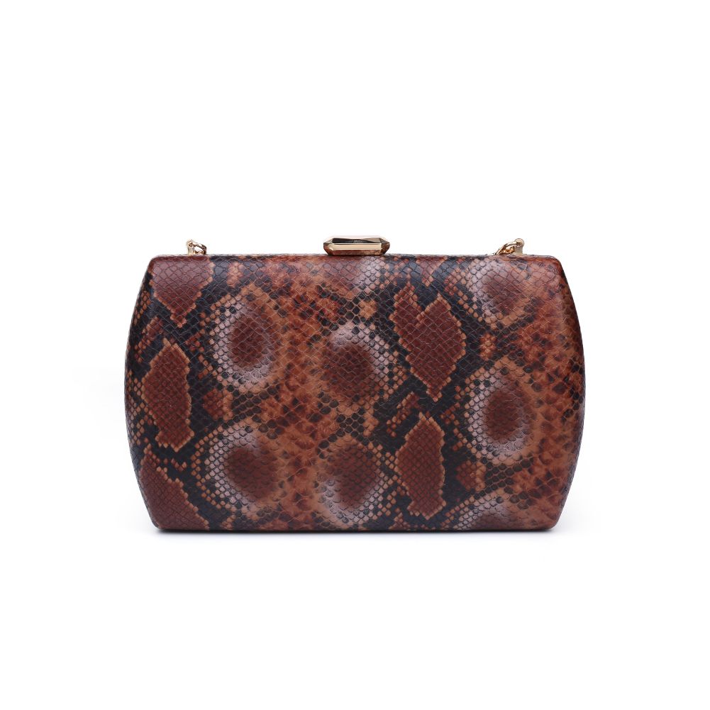 Urban Expressions Nashville Evening Bag 840611164209 View 7 | Chocolate Multi