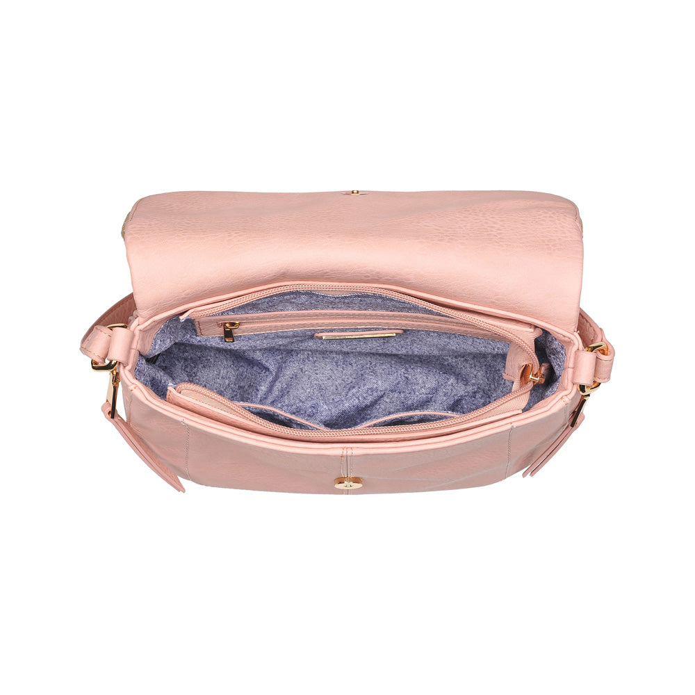Woman wearing Blush Urban Expressions Sunday Messenger 840611148131 View 9 | Blush