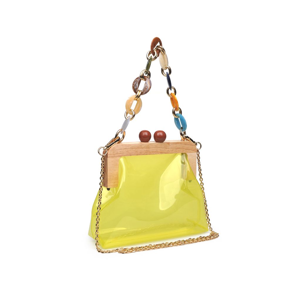 Product Image of Urban Expressions Kerry Clutch 840611170453 View 2 | Canary