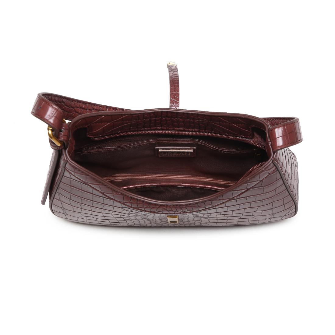 Product Image of Urban Expressions Judith Shoulder Bag 840611199683 View 8 | Chocolate