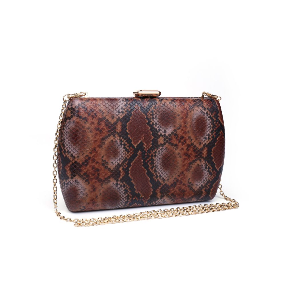 Urban Expressions Nashville Evening Bag 840611164209 View 6 | Chocolate Multi