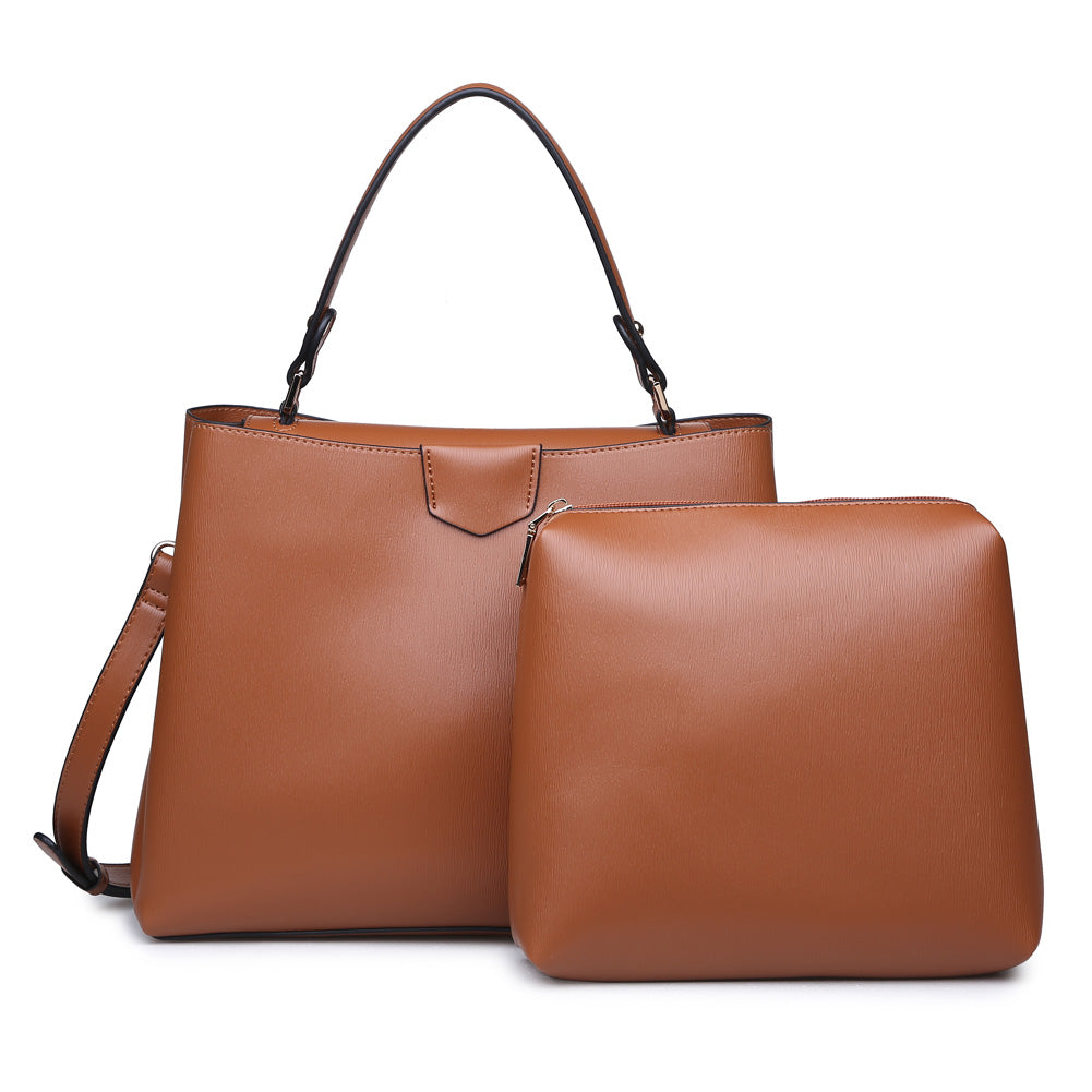 Woman wearing Whisky Urban Expressions Jessamy Tote NA-840611149336 View 2 | Whisky
