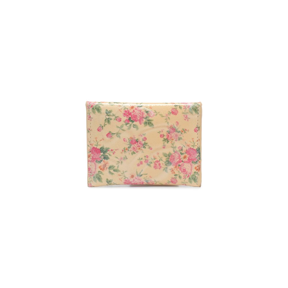 Product Image of Urban Expressions Lea Floral Wallet 840611181923 View 7 | Beige