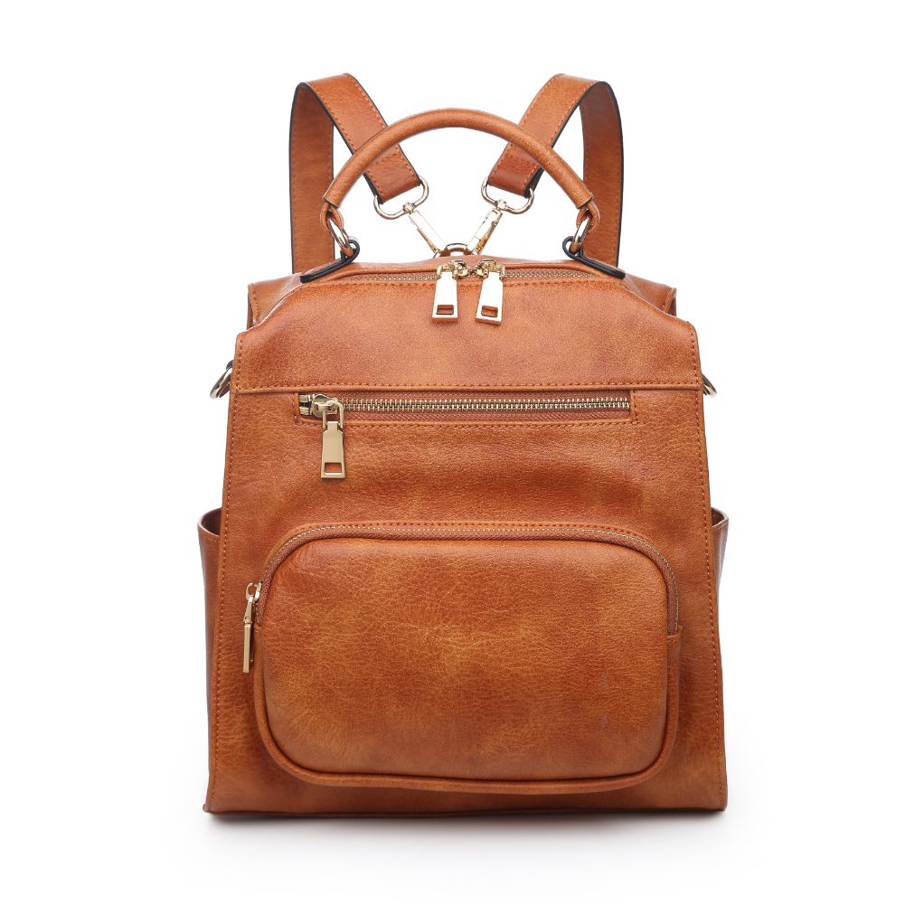Product Image of Urban Expressions Miles Backpack NA-840611166739 View 1 | Tan