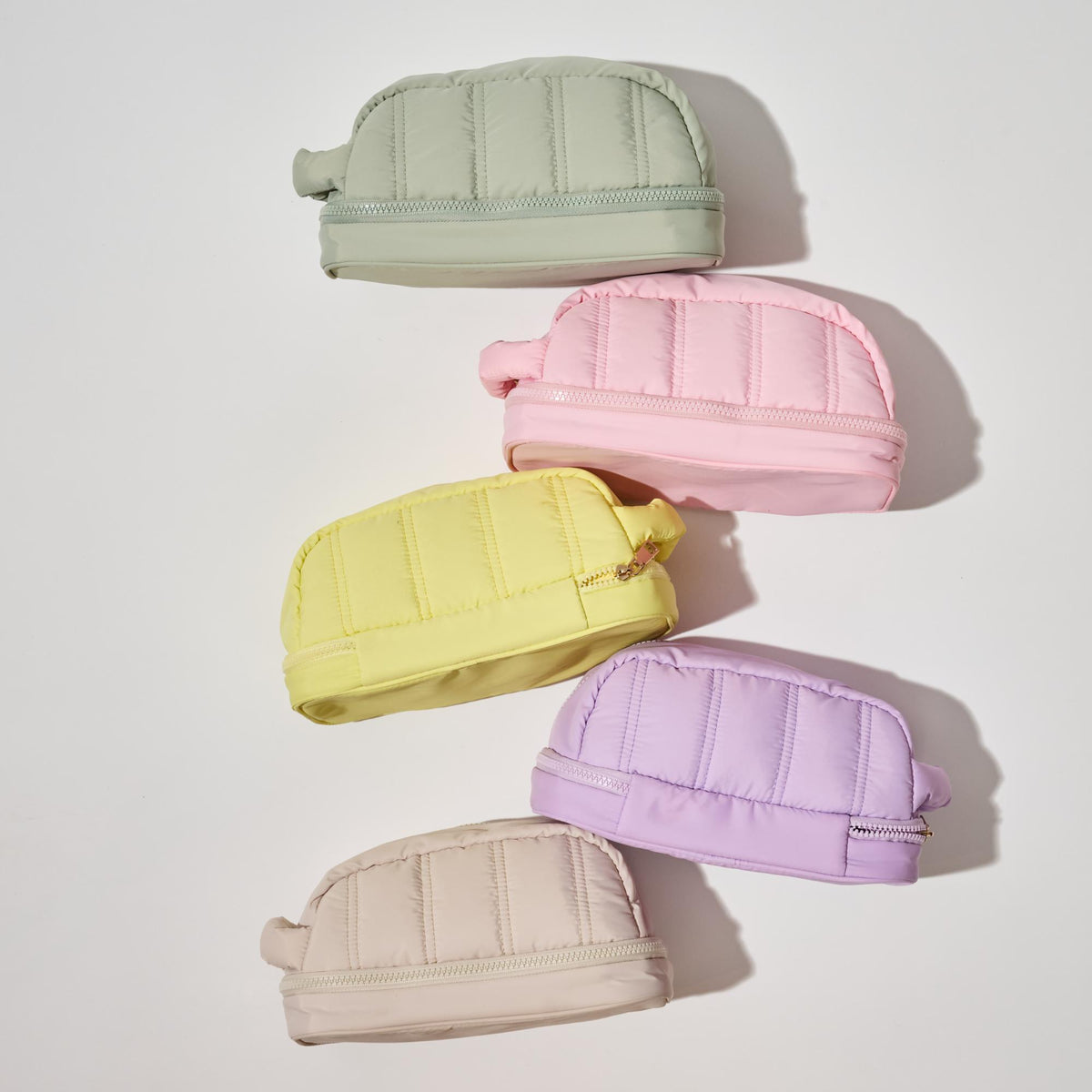 Woman wearing Butter Urban Expressions Jet - Nylon Dopp Kit 840611195265 View 3 | Butter