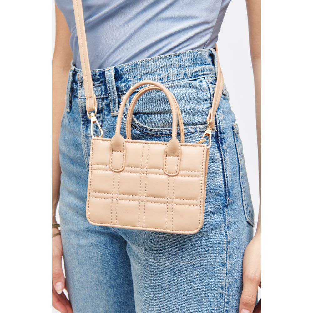 Woman wearing Natural Urban Expressions Sia Mini Bag 840611182791 View 2 | Natural