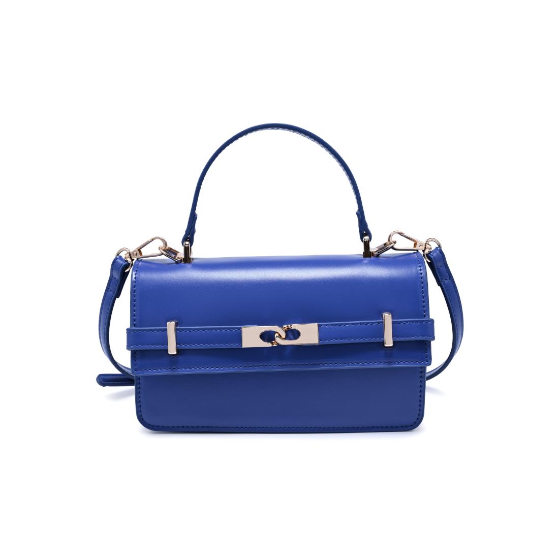 Woman wearing Electric Blue Urban Expressions Lily Crossbody 840504205828 View 5 | Electric Blue