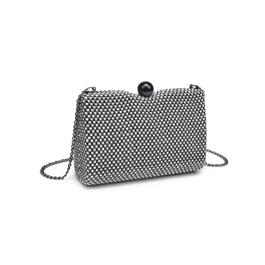 Product Image of Urban Expressions Marissa Evening Bag 840611152893 View 6 | Black Ivory