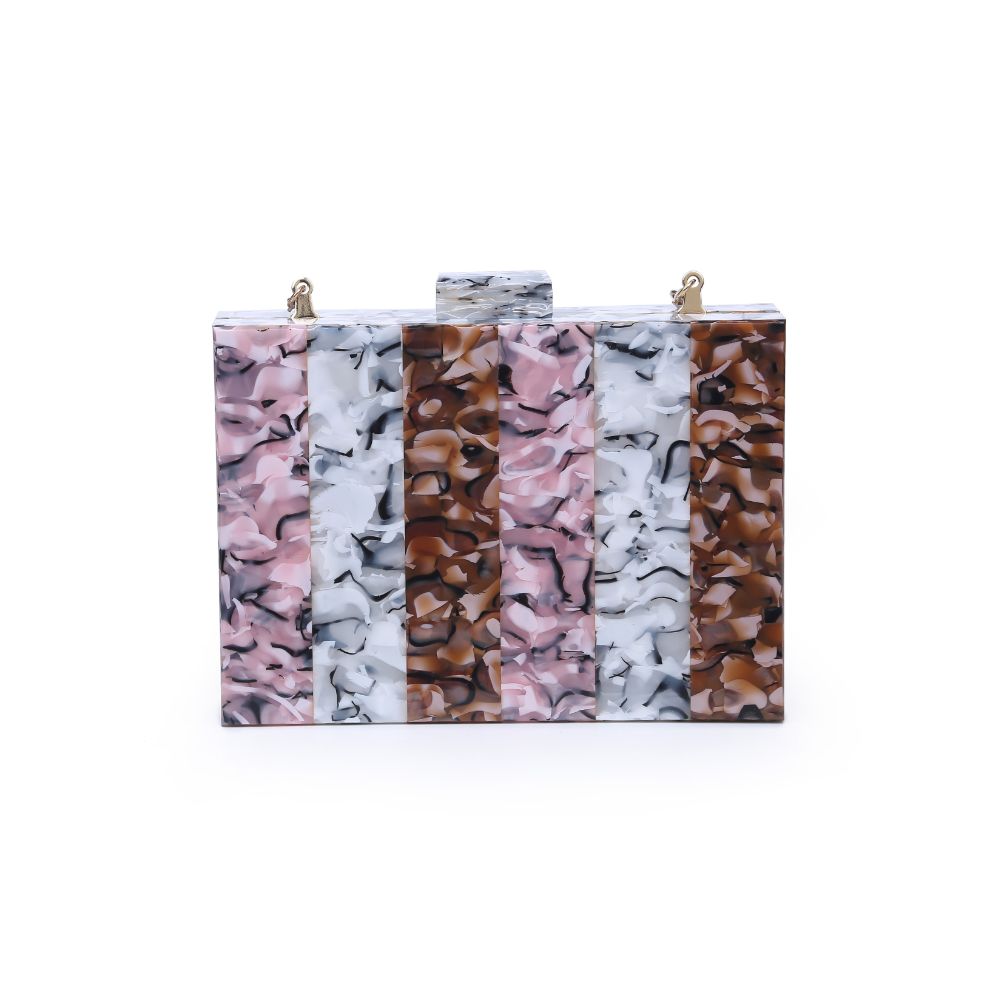 Woman wearing Neapolitan Urban Expressions Gelati Evening Bag 840611167767 View 7 | Neapolitan