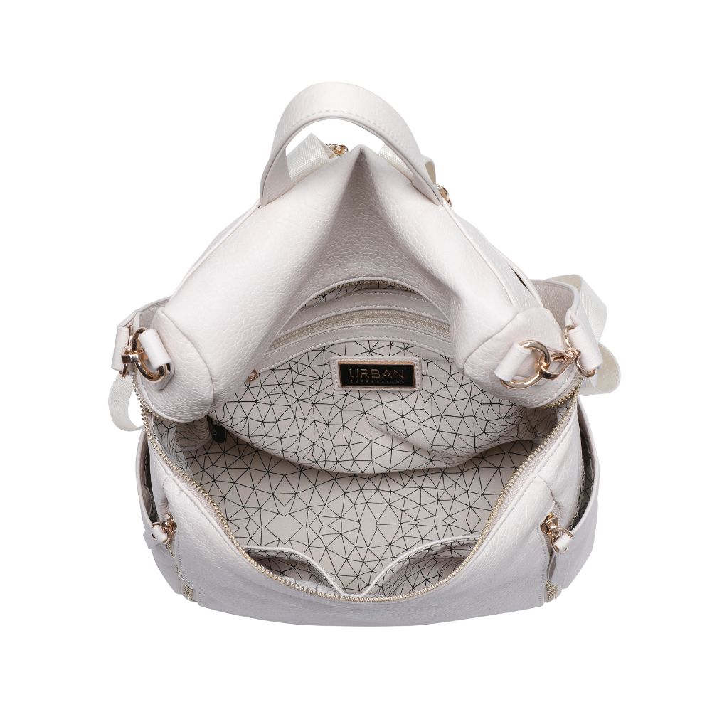 Product Image of Urban Expressions Jefferson Backpack 840611179760 View 8 | Cream