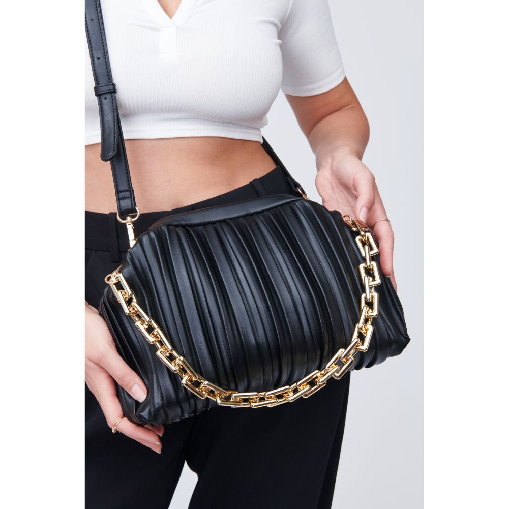 Woman wearing Black Urban Expressions Rylee Crossbody 818209011938 View 1 | Black