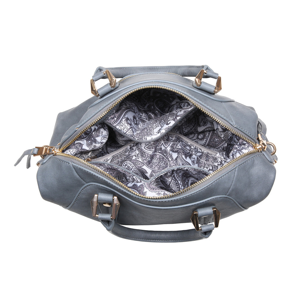 Product Image of Urban Expressions Emmerson Satchel NA-840611149701 View 4 | Denim