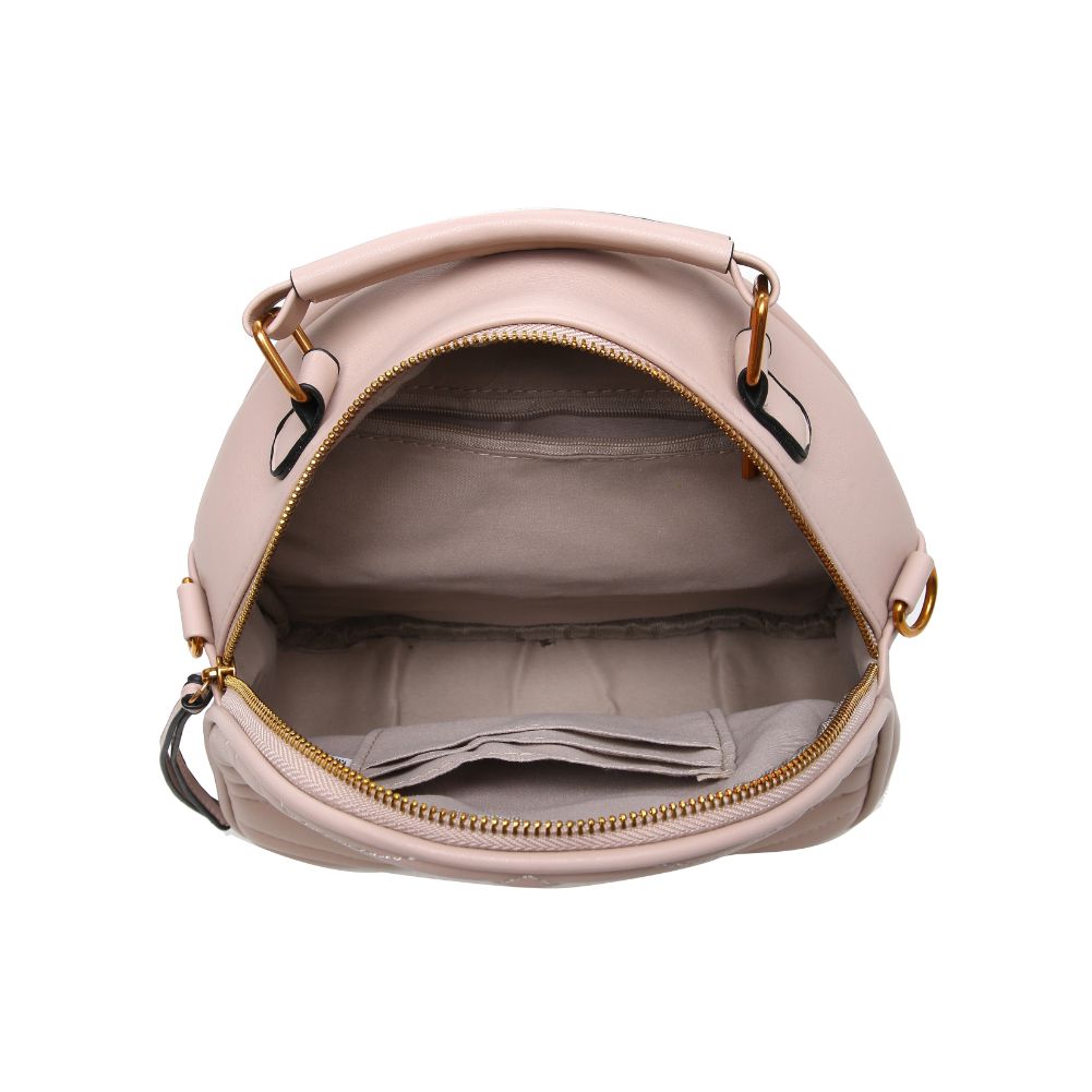 Product Image of Urban Expressions Cameron V Stitch Single Zip Backpack 840611168528 View 4 | Natural
