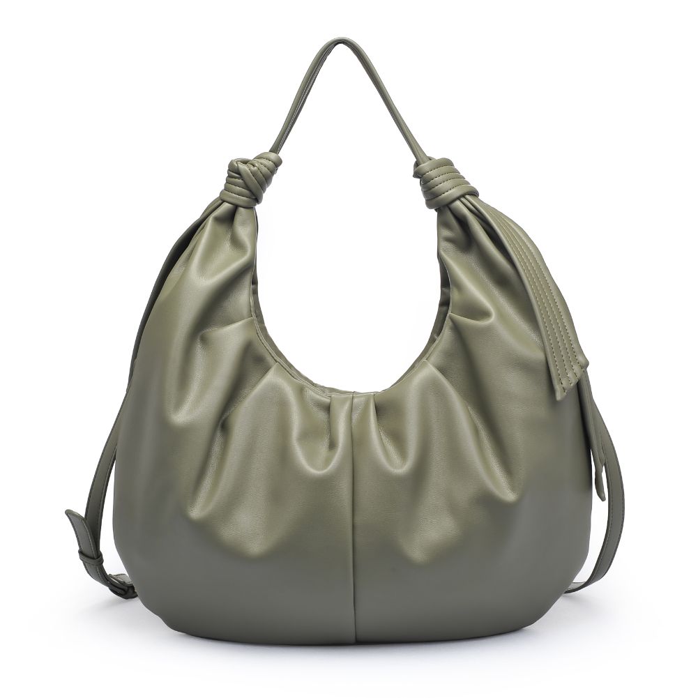 Product Image of Urban Expressions Marcy Hobo 840611174673 View 3 | Olive