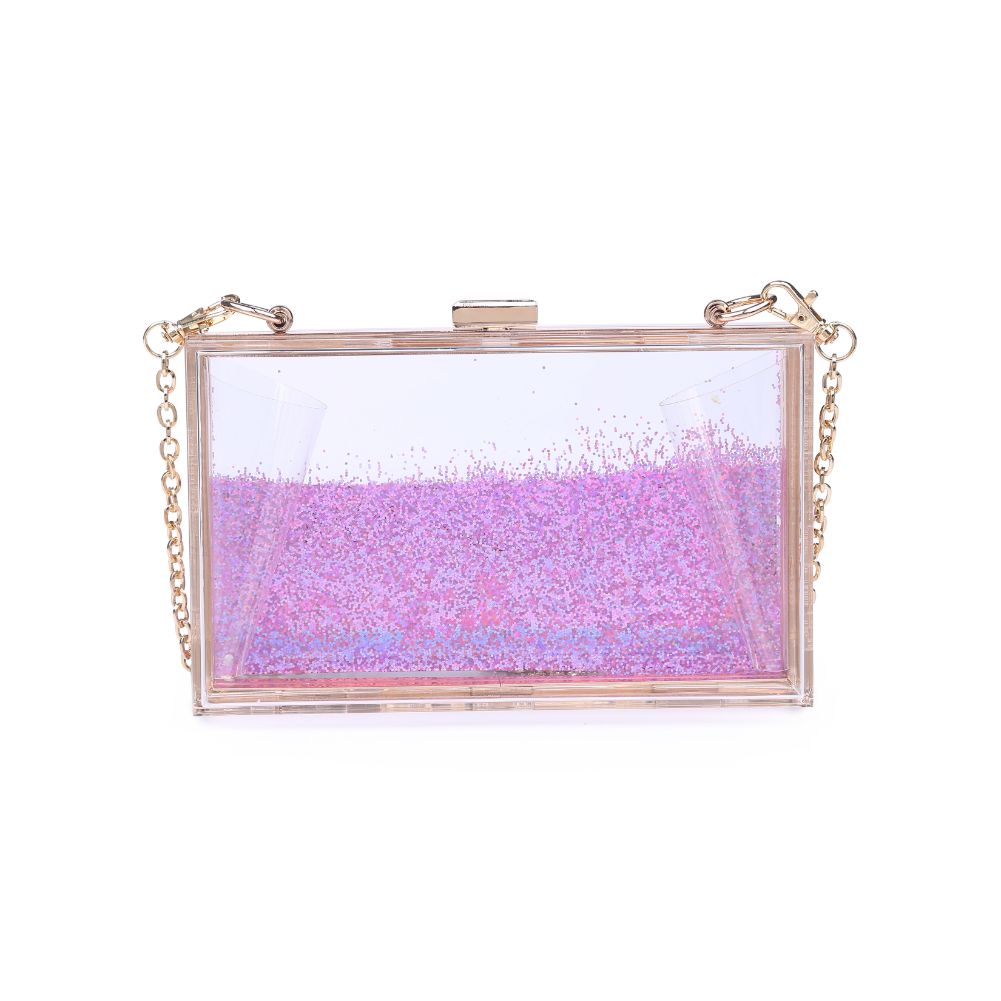 Product Image of Urban Expressions Luna Evening Bag 840611165701 View 3 | Pink