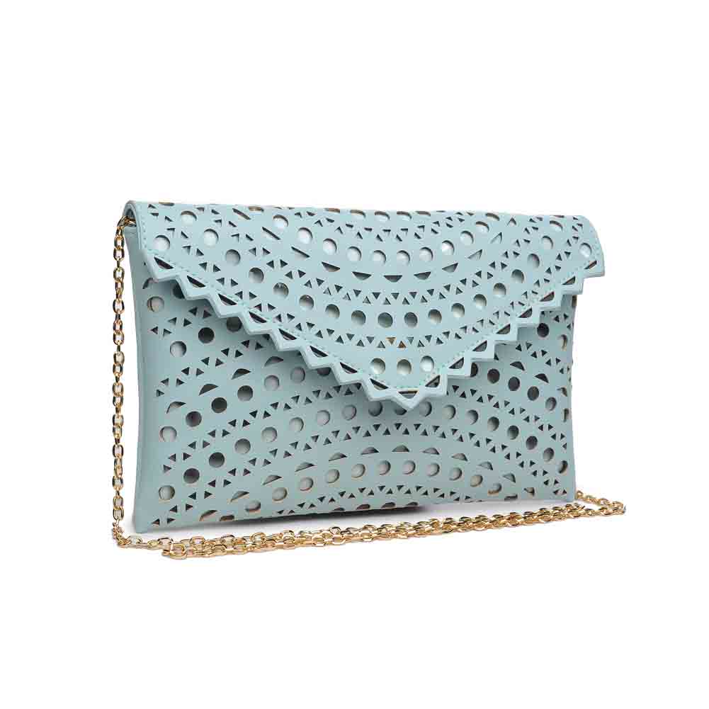 Product Image of Urban Expressions Fiona Clutch 840611148322 View 2 | Seafoam