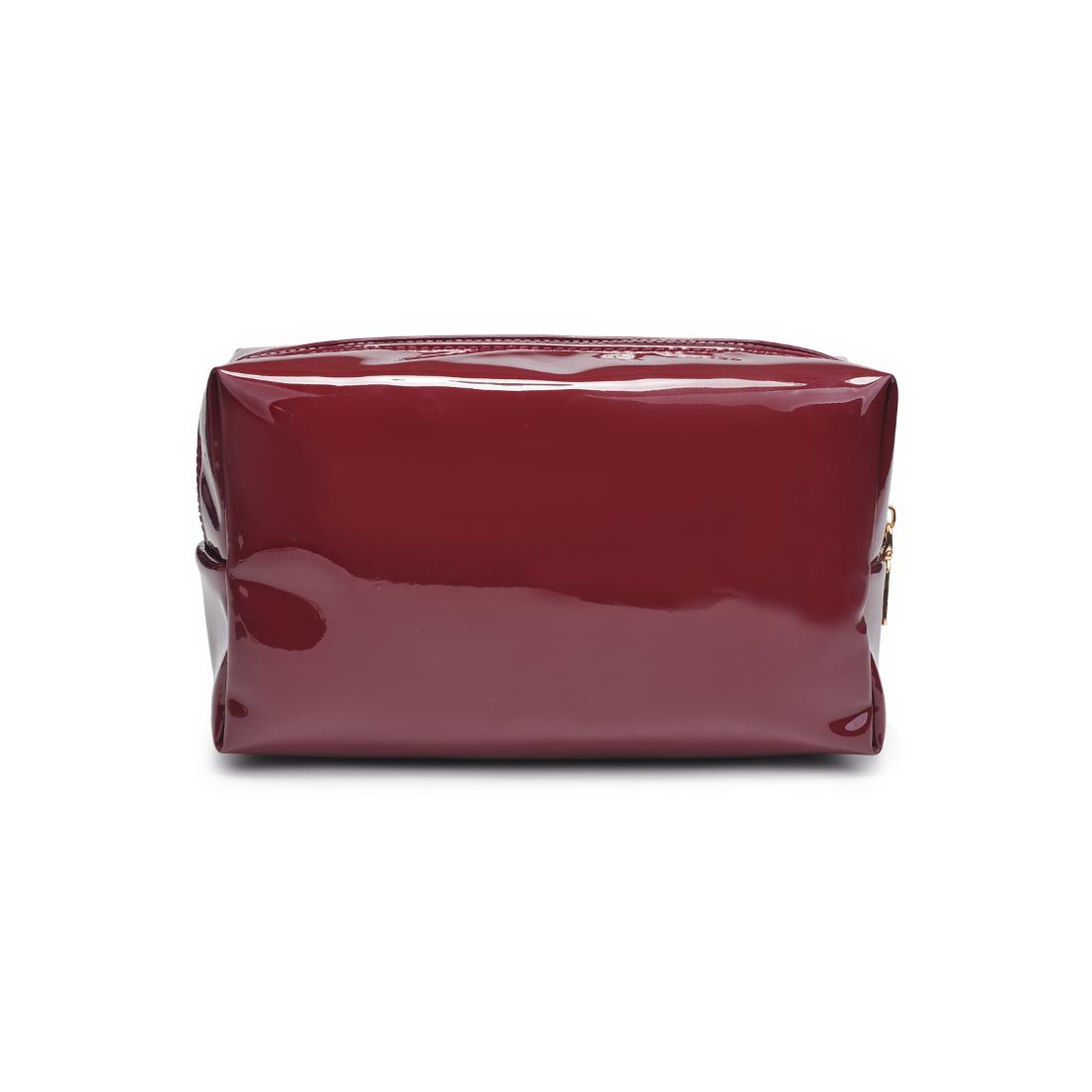 Urban Essentials Patent Pending Cosmetic & Travel Organizer Pouch 840611197313 View 7 | Red