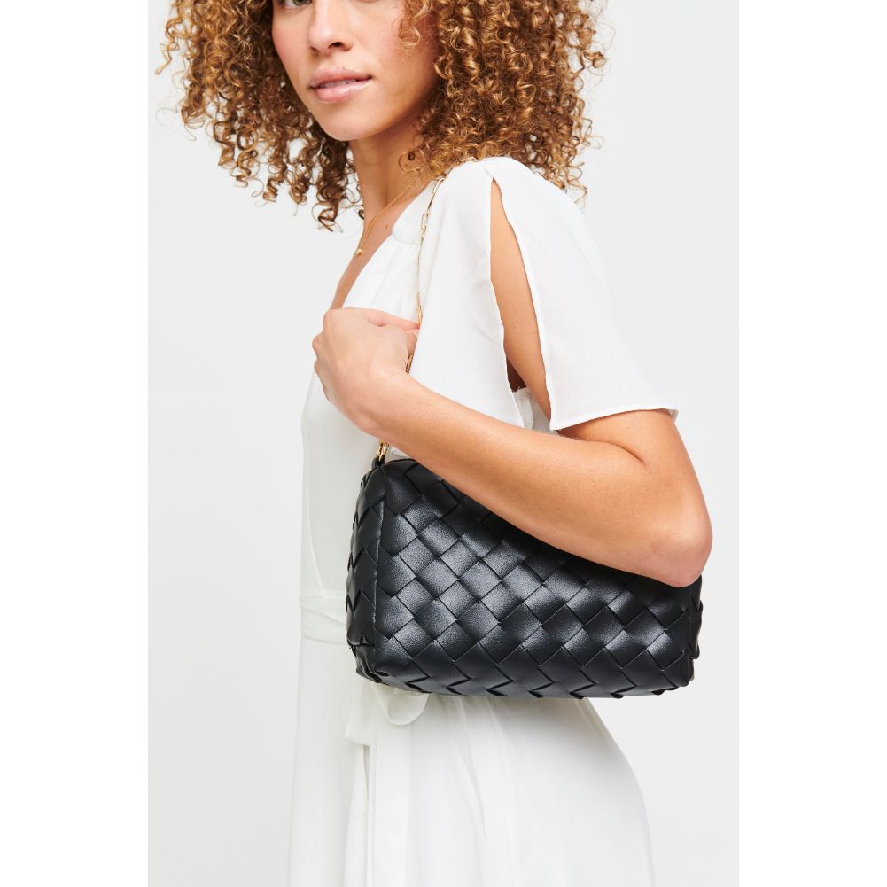 Woman wearing Black Urban Expressions Elara Crossbody 840611179593 View 2 | Black