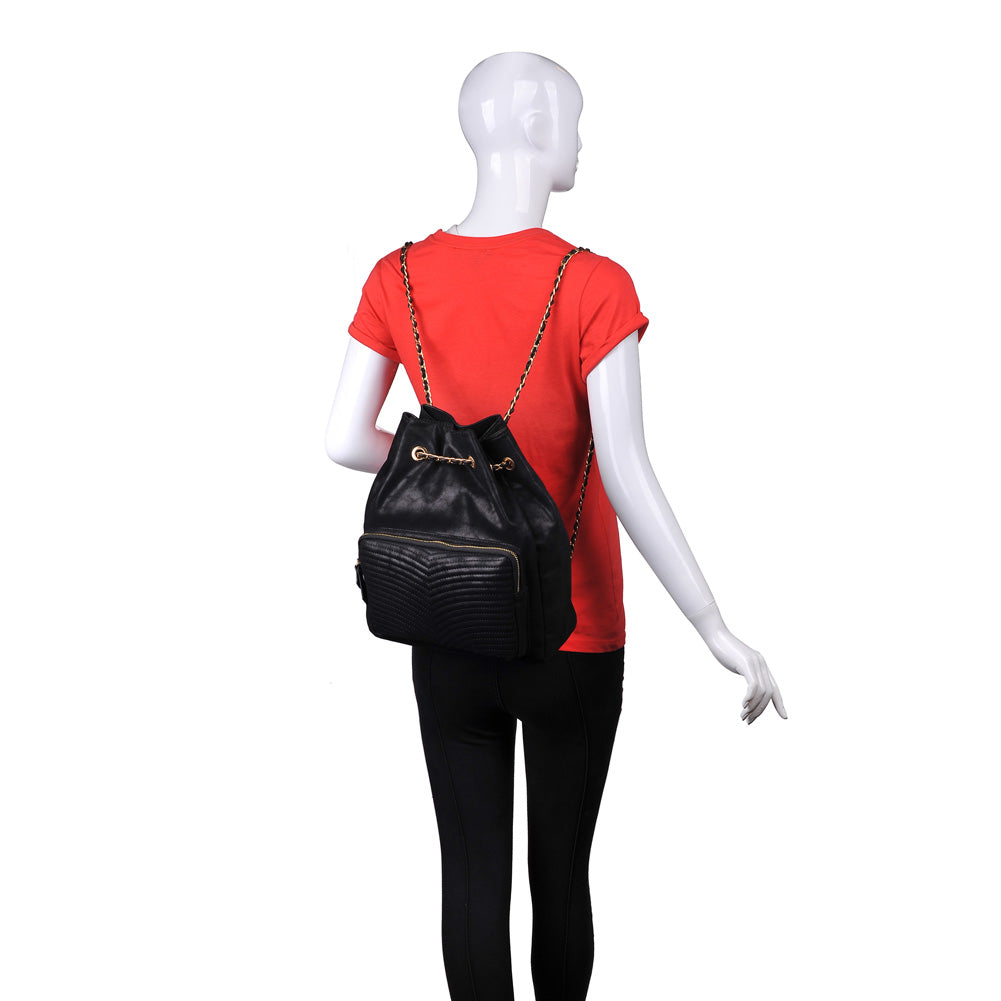 Product Image of Urban Expressions Farrah Backpack NA-840611153661 View 5 | Black