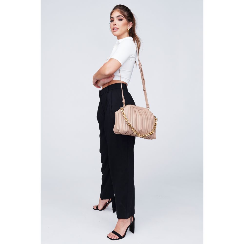 Woman wearing Natural Urban Expressions Rylee Crossbody 818209011945 View 3 | Natural