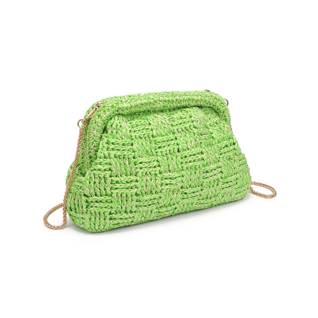 Product Image of Urban Expressions Annie Clutch 840611149381 View 6 | Lime