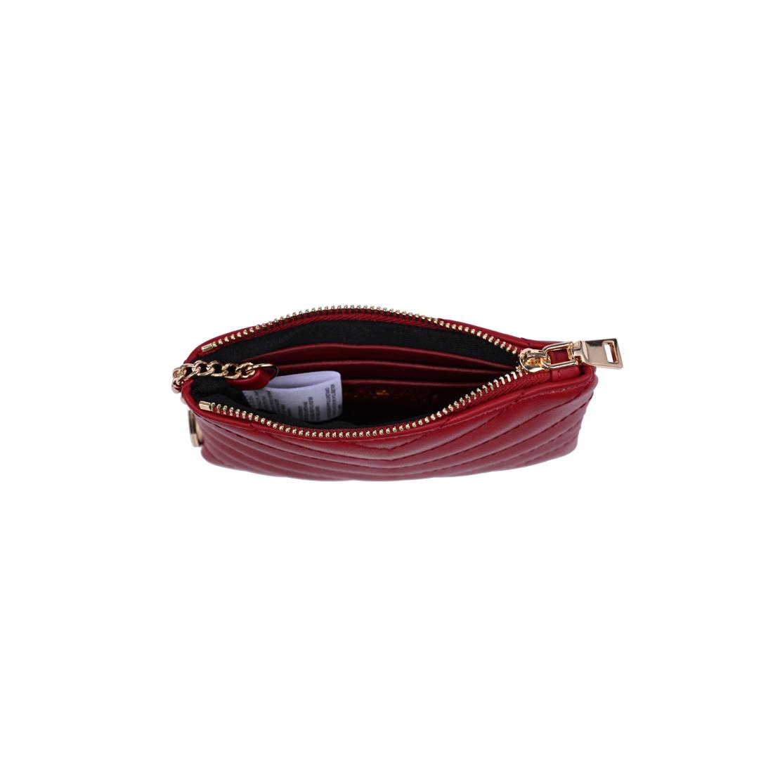Woman wearing Red Urban Expressions Mackenzie Wallet 840504203848 View 9 | Red