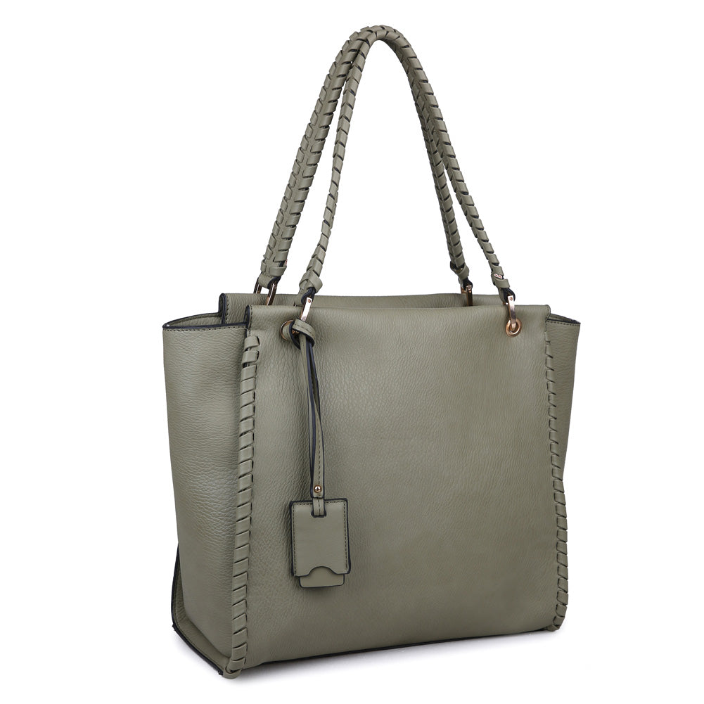 Product Image of Urban Expressions Presley Tote NA-840611149435 View 2 | Olive
