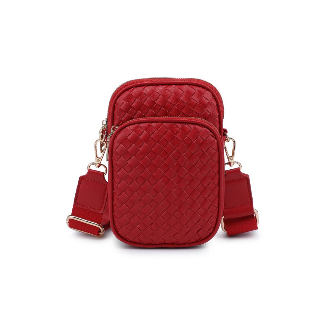 Product Image of Urban Expressions Celeste Crossbody 840611147677 View 5 | Red
