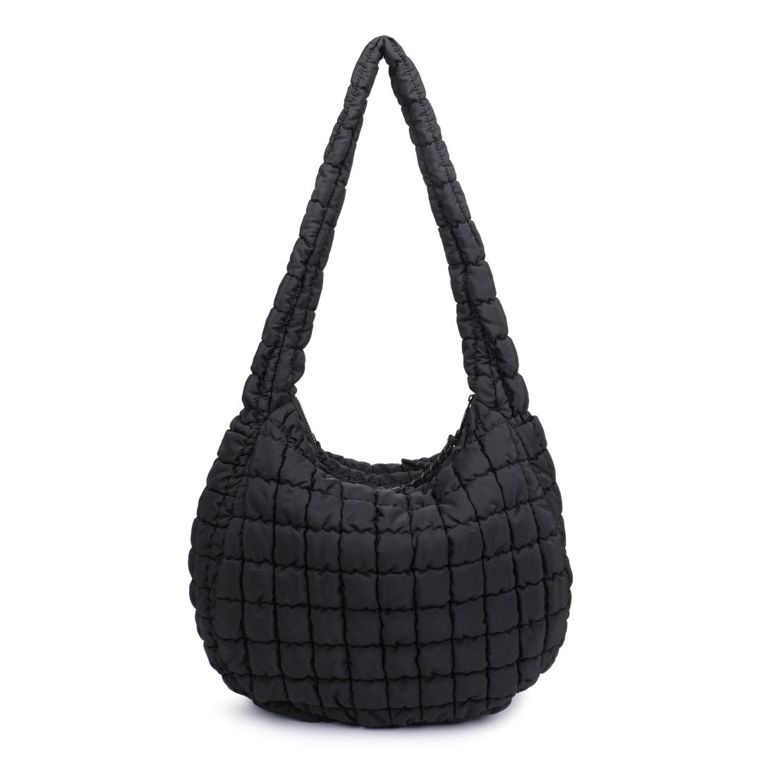Product Image of Urban Expressions Tamsin - Quilted Puffer Hobo 840611113986 View 3 | Black