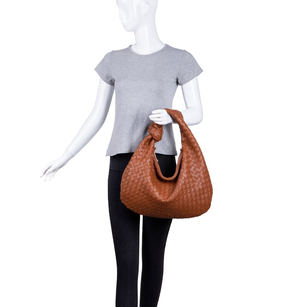 Product Image of Urban Expressions Vanessa Hobo 840611175106 View 5 | Tan
