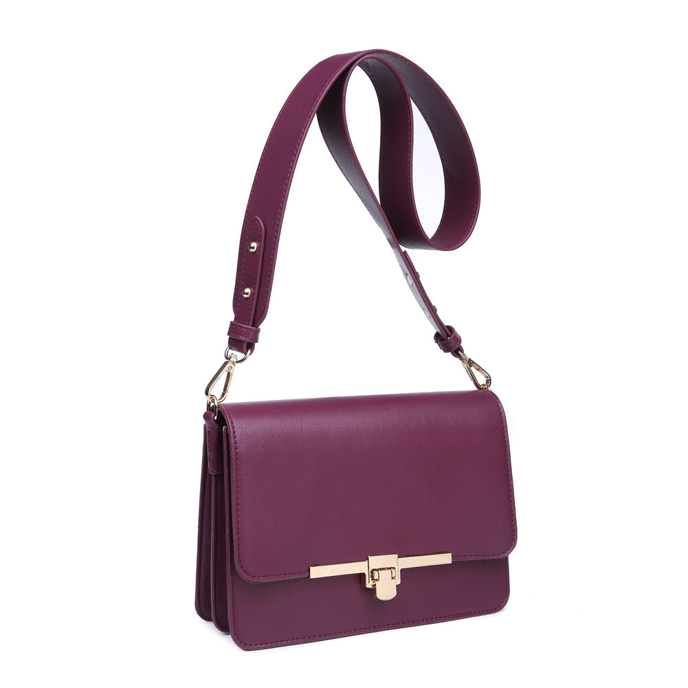 Product Image of Urban Expressions Hermione Crossbody NA-840611156877 View 2 | Burgundy