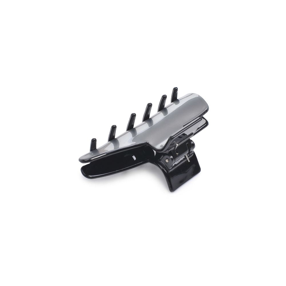 Urban Expressions Asymmetrical Hair Claw Hair Claw 818209012867 View 3 | Grey