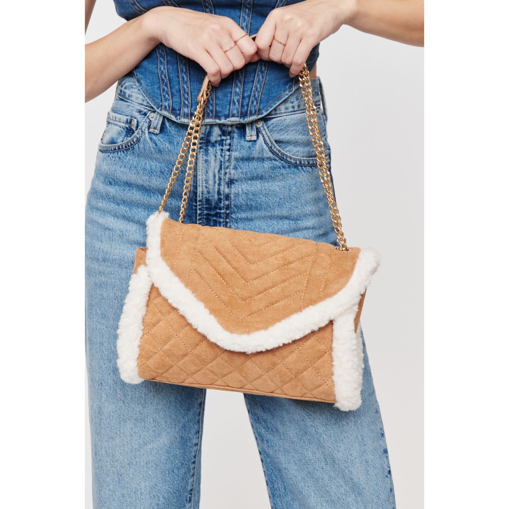 Woman wearing Natural Urban Expressions Allison Crossbody 840611103888 View 1 | Natural