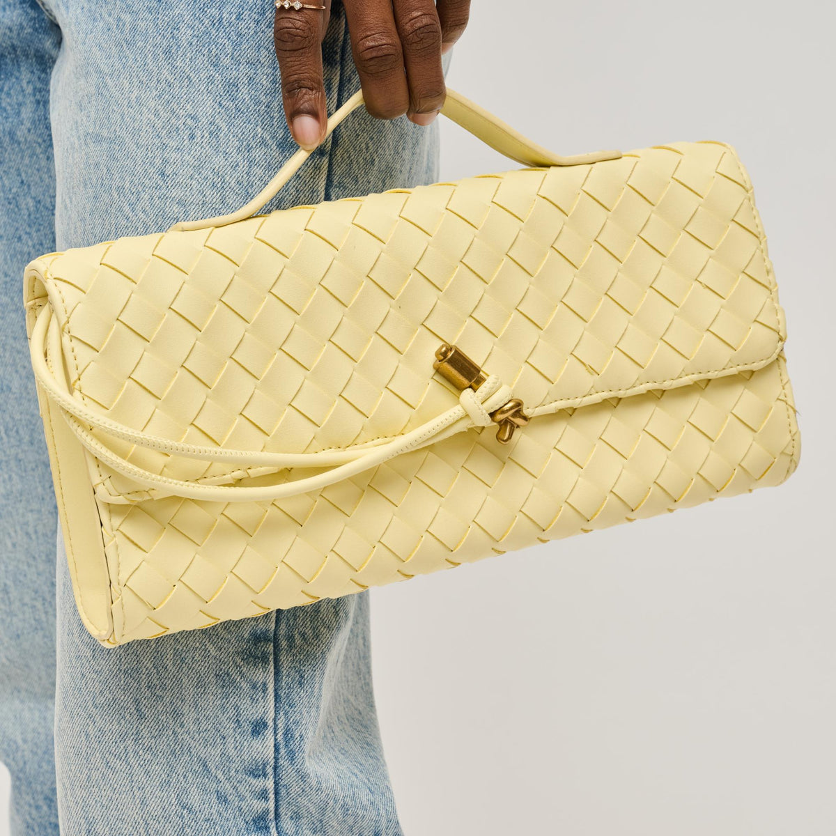Woman wearing Butter Urban Expressions Ada Crossbody 840611161451 View 4 | Butter