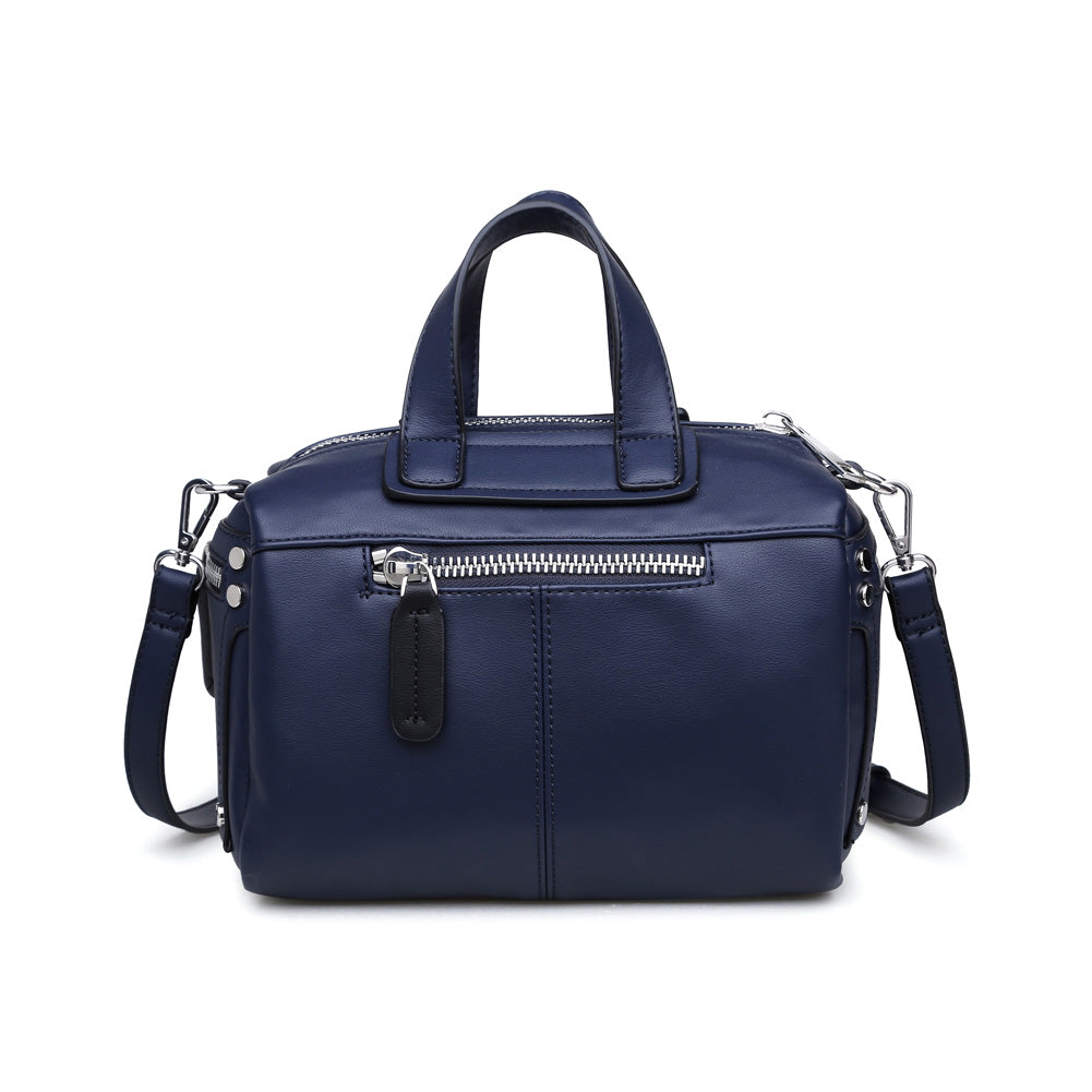 Product Image of Urban Expressions Calvin Satchel NA-840611155672 View 3 | Navy