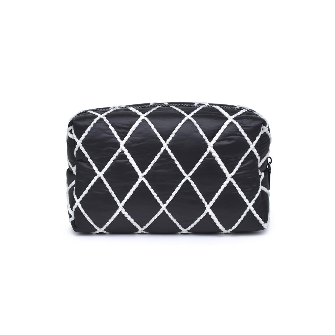 Urban Essentials Zinnia Cosmetic & Travel Organizer Pouch 818209017152 View 7 | Black