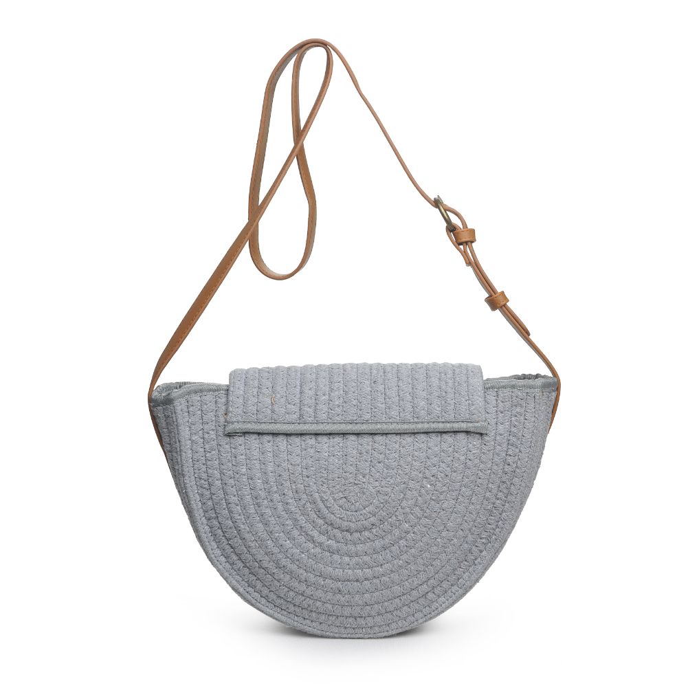 Product Image of Urban Expressions Leland Crossbody 840611171603 View 7 | Grey