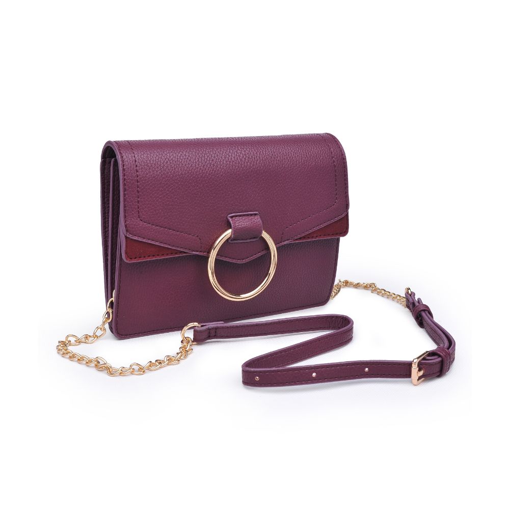 Product Image of Urban Expressions Ella Pebble Crossbody NA-840611162908 View 2 | Plum